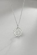 Colar e Caixa Girassol charmed- Banhado em 18K