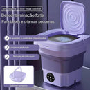 Charmed Máquina de Lavar & Centrífuga dobravel 11 Litros- Compacta e ajustavel 3 modos