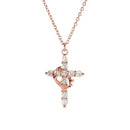 Colar Cruz & Coroa Charmed Love- Banhado a ouro e Prata+ PULSEIRA DE BRINDE